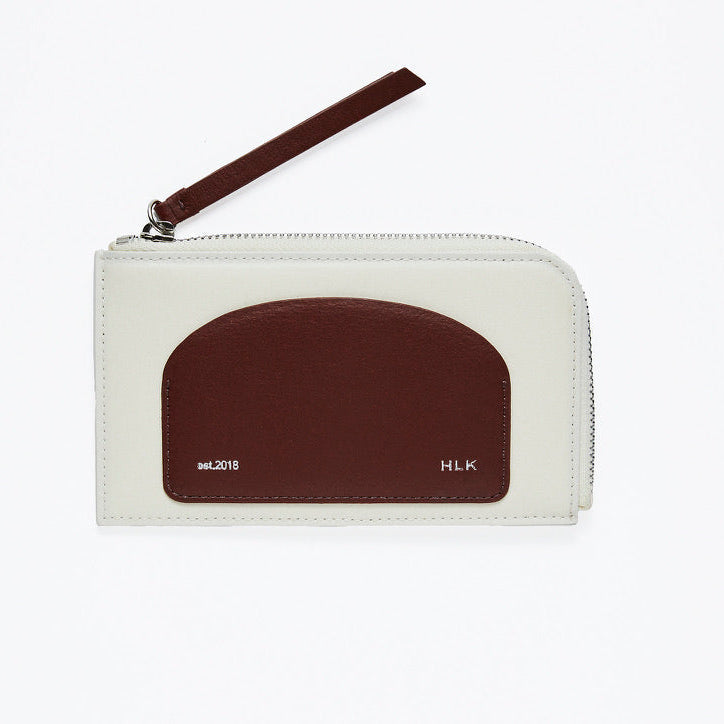 반달 지퍼 카드지갑/Bandal Zipper Card Wallet