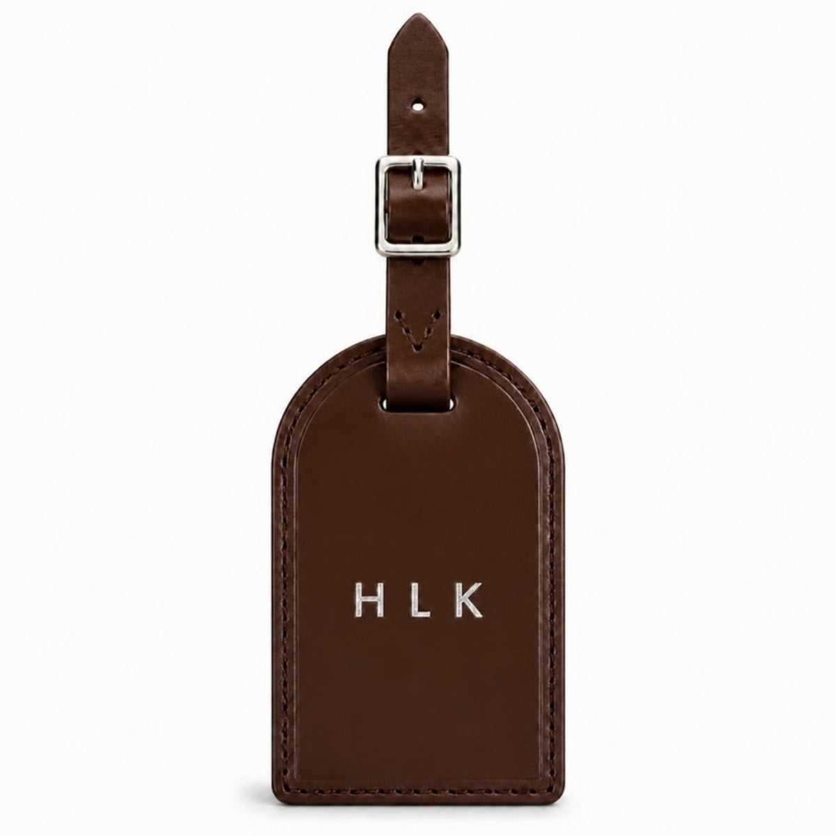 선인장 비건 가죽 러기지택 다크브라운 HLK 은박 각인
