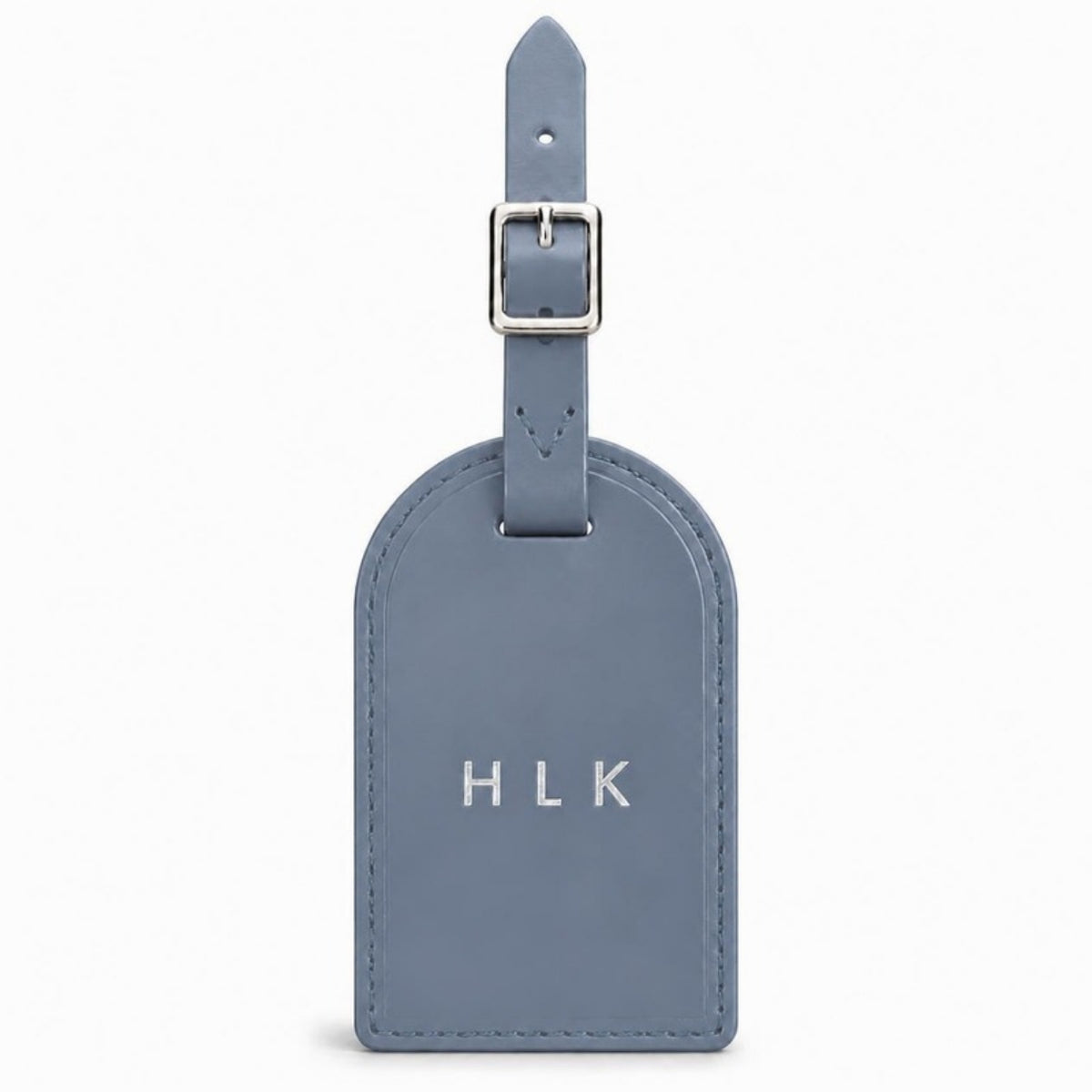 선인장 비건 가죽 러기지택 더스티 블루 HLK 은박 각인