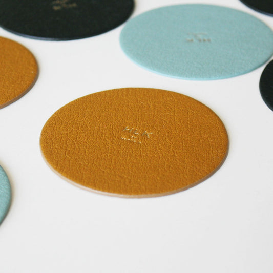 한지가죽 비건 티코스터