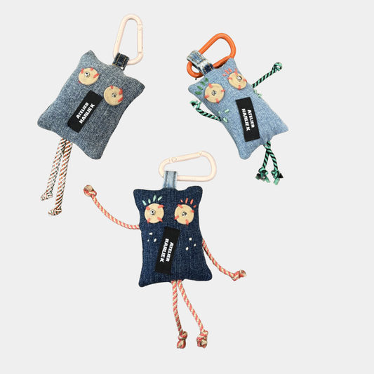 업사이클 데님 키링